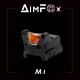Прицел коллиматорный M1 RED DOT Черный WY300-BK [WADSN]